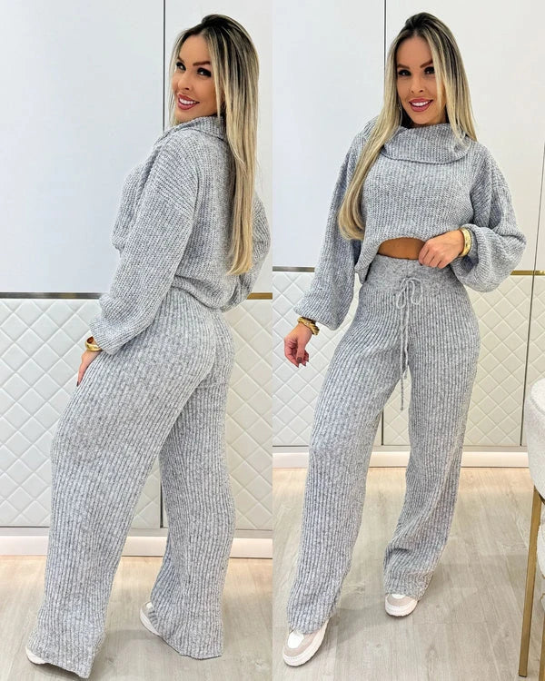 Conjunto Tricô Londres